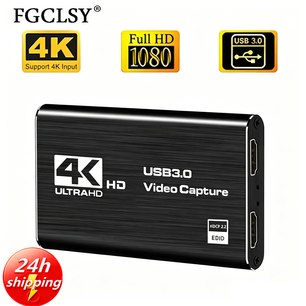 Capture Card Hdmi - 4K HDMI-Compatible to USB 3.0 1080P