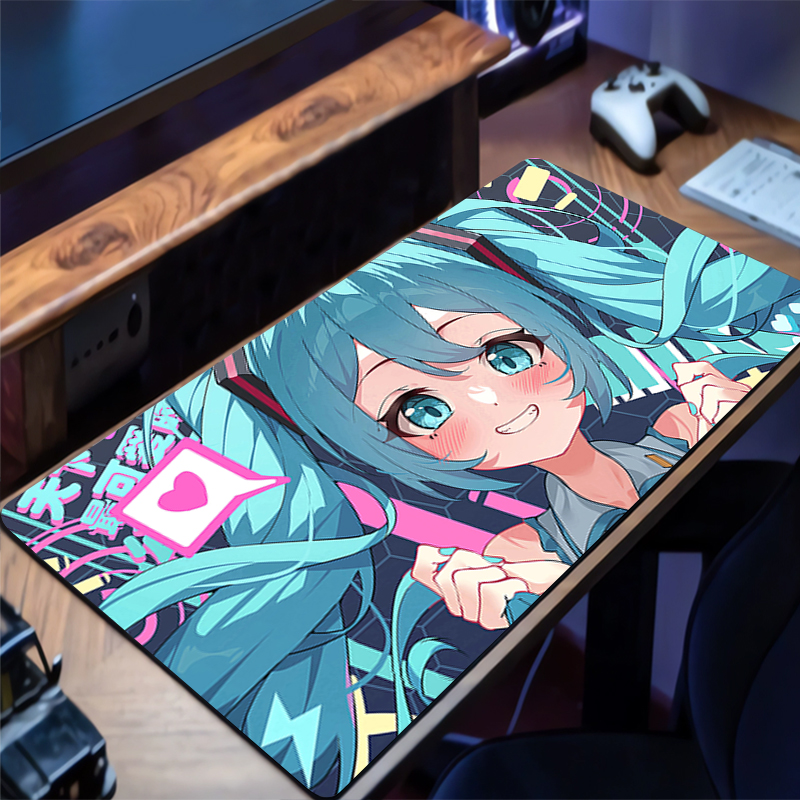 Pc Gaming Hatsune Miku - Mousepad Rubber Mouse Pad Gaming H-hatsune