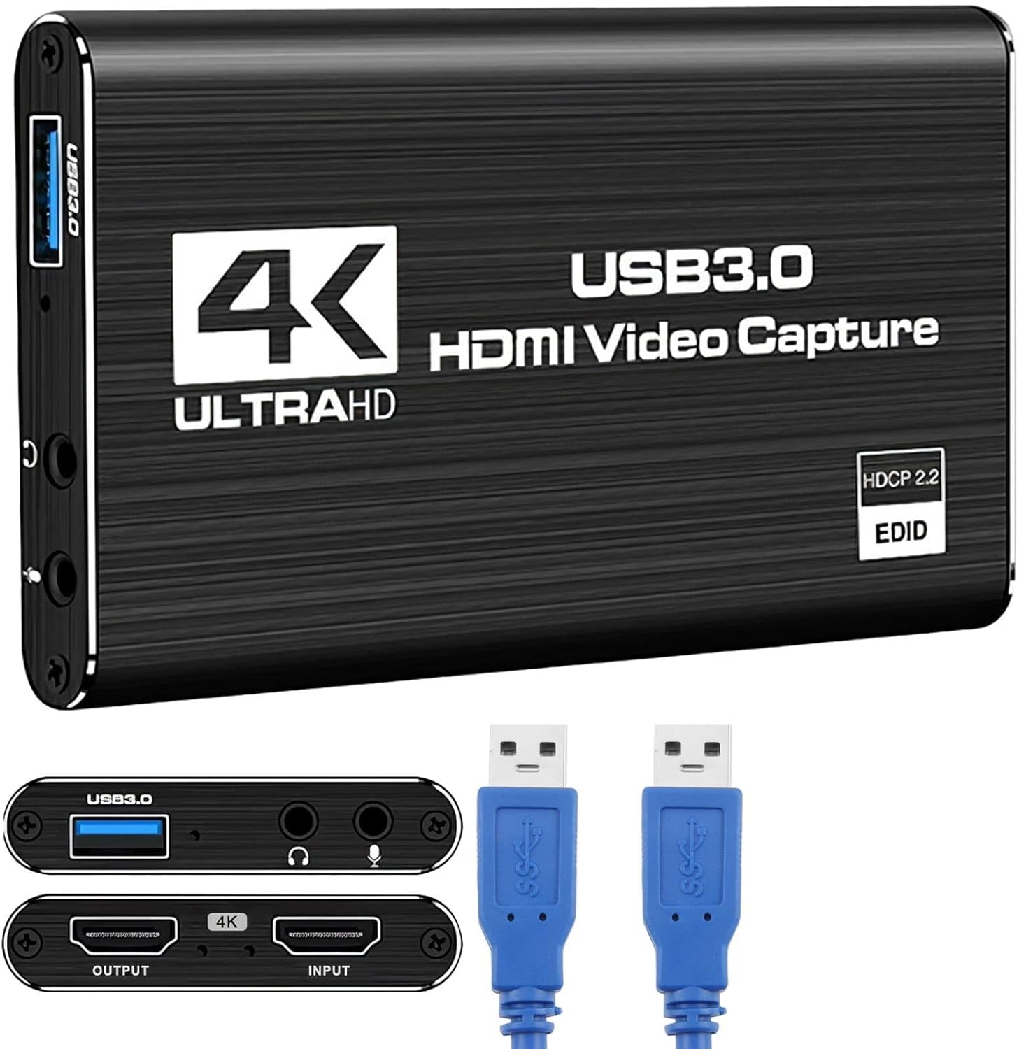 Capture Card Hdmi - 4K USB 3.0 Video Capture Card