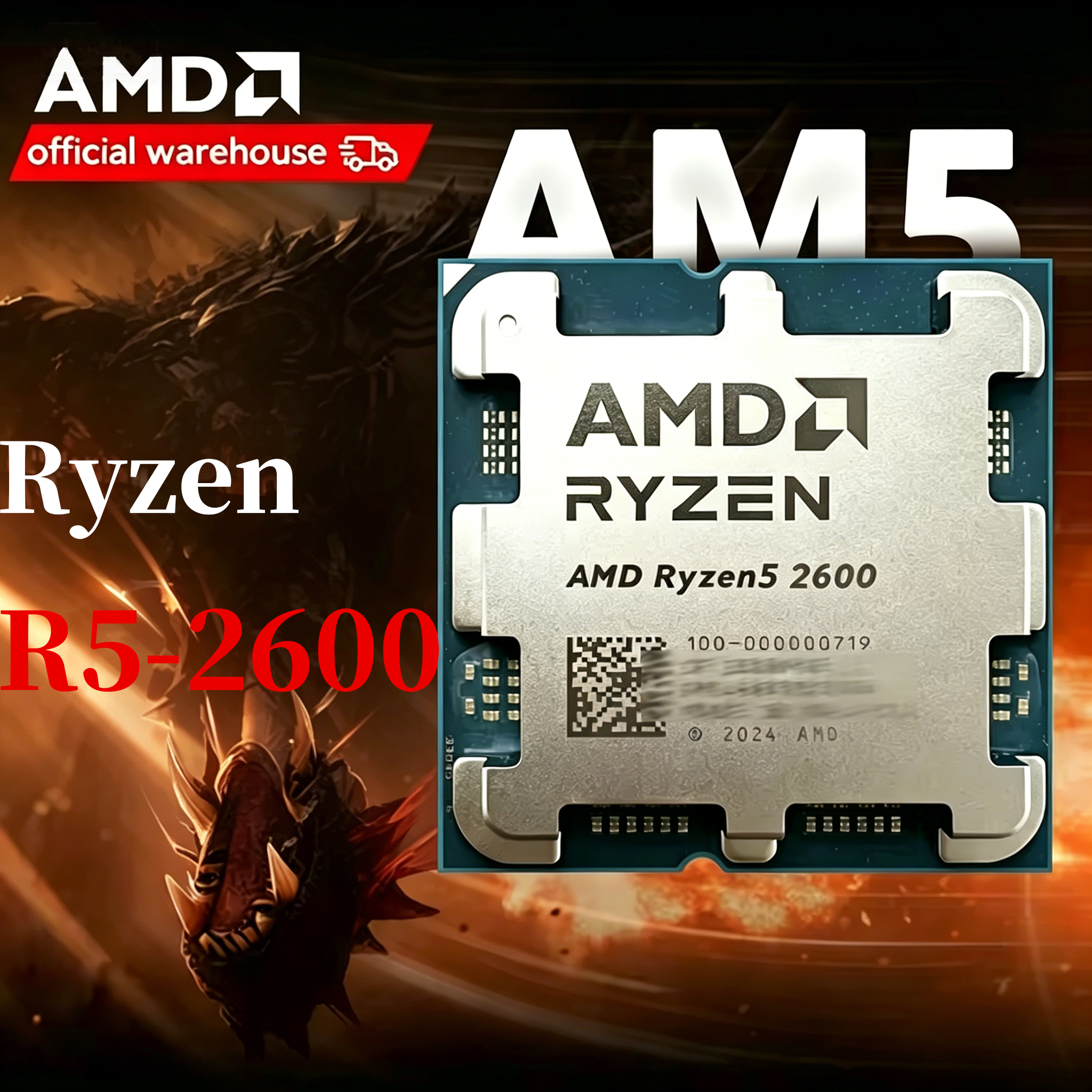 Pc Gaming Amd Ryzen 5 - AMD Ryzen 5 2600 6-Core 12-Thread