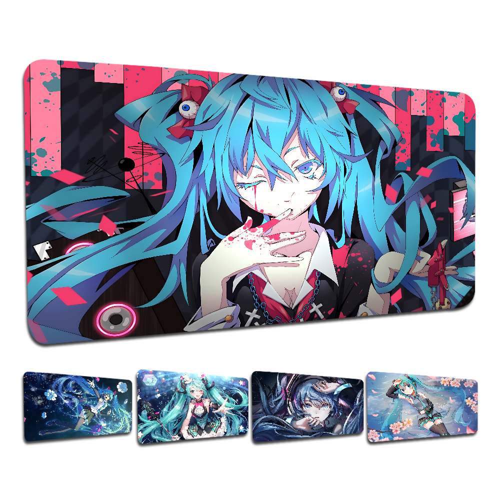 Pc Gaming Hatsune Miku - H-Hatsune M-Miku Anime Non-slip Lockedge PC