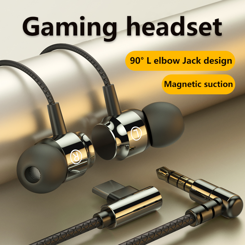 Pc Gaming Earbuds - Falcon L Jack Magnetic Suction Wired