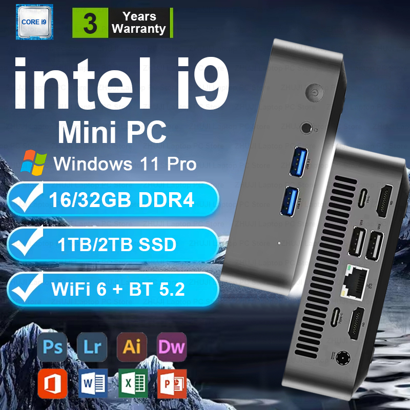 Pc Gaming Intel Core I9 - MINI PC Windows 11 Intel Core