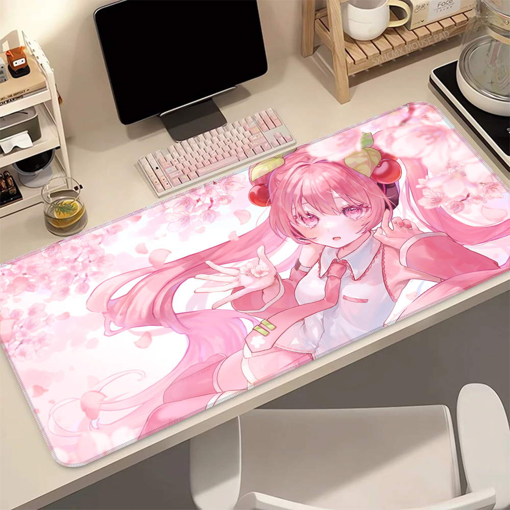 Pc Gaming Hatsune Miku - Anime Gaming Mouse Pad H-Hatsune M-Miku