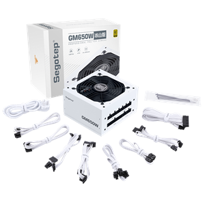 New Arrival Segotep GM650W Whi - Pc Gaming White のレビューと価格