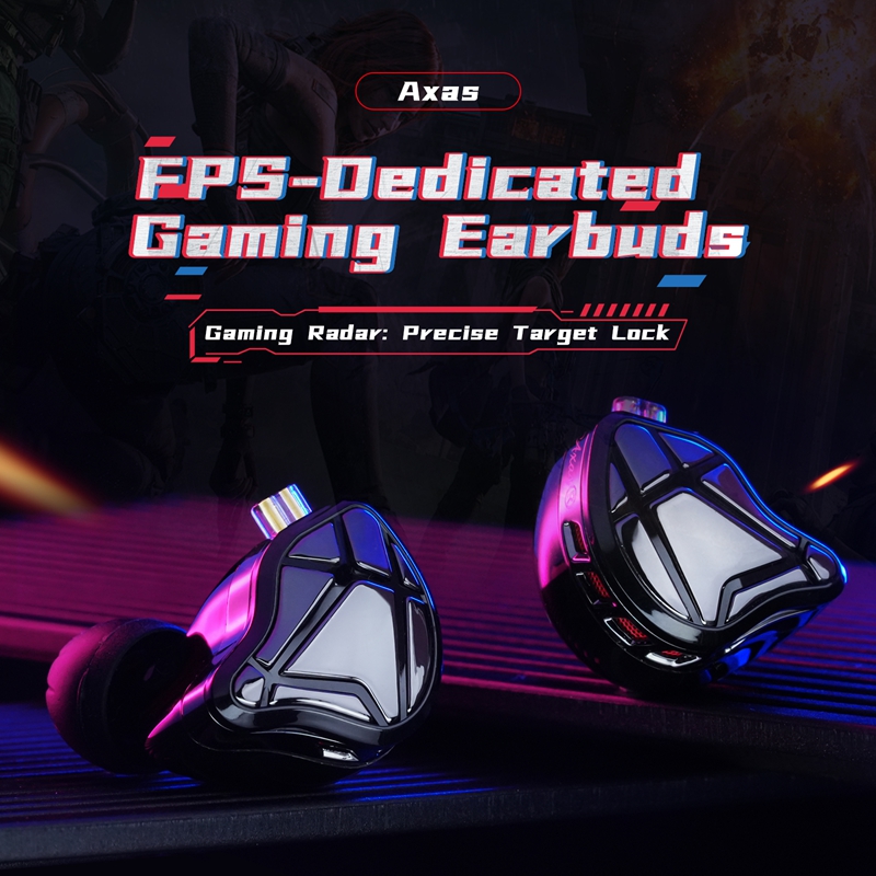 KZ Axas FPS-Dedicated In Ear G - Pc Gaming Earbuds のレビューと価格