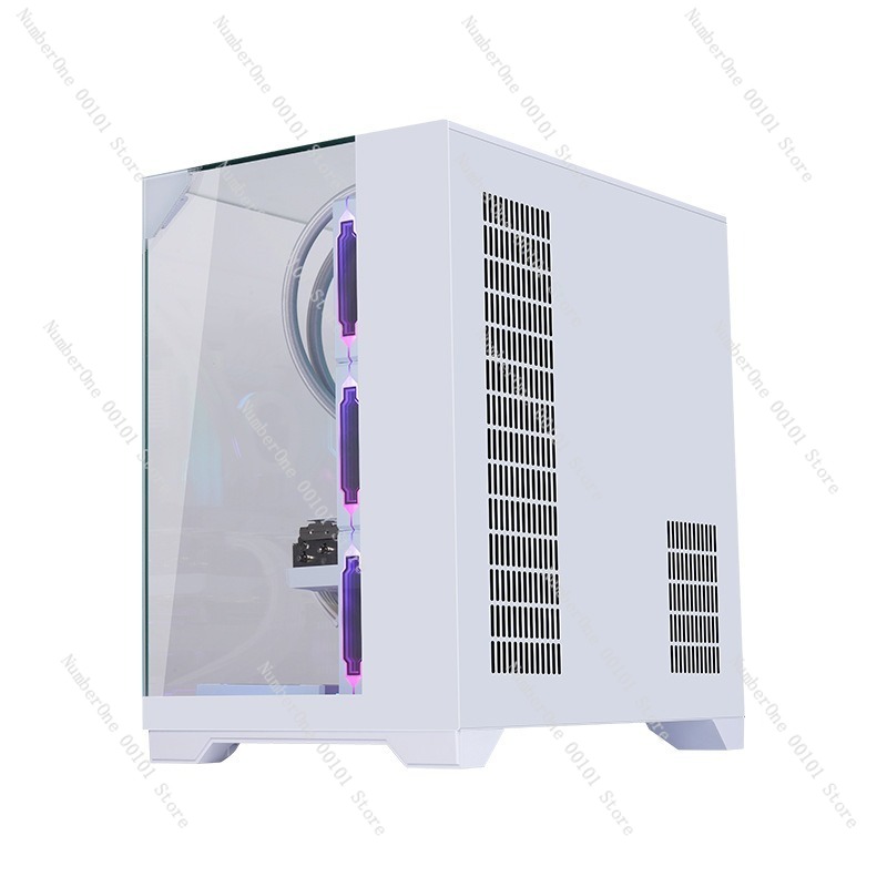 ATX Gaming PC Case Panoramic T - Pc Case Fan のレビューと価格