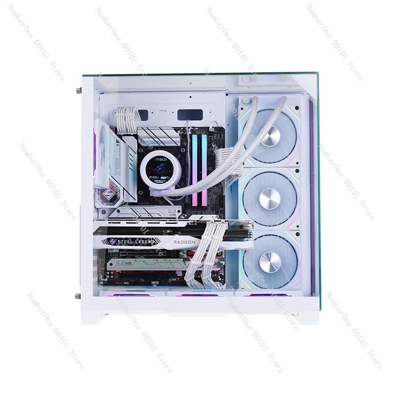 ATX Gaming PC Case Panoramic T - Pc Case Fan のレビューと価格