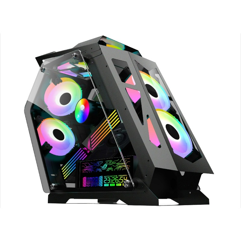 High-End Gaming PC Case w/LED  - Pc Case Fan のレビューと価格