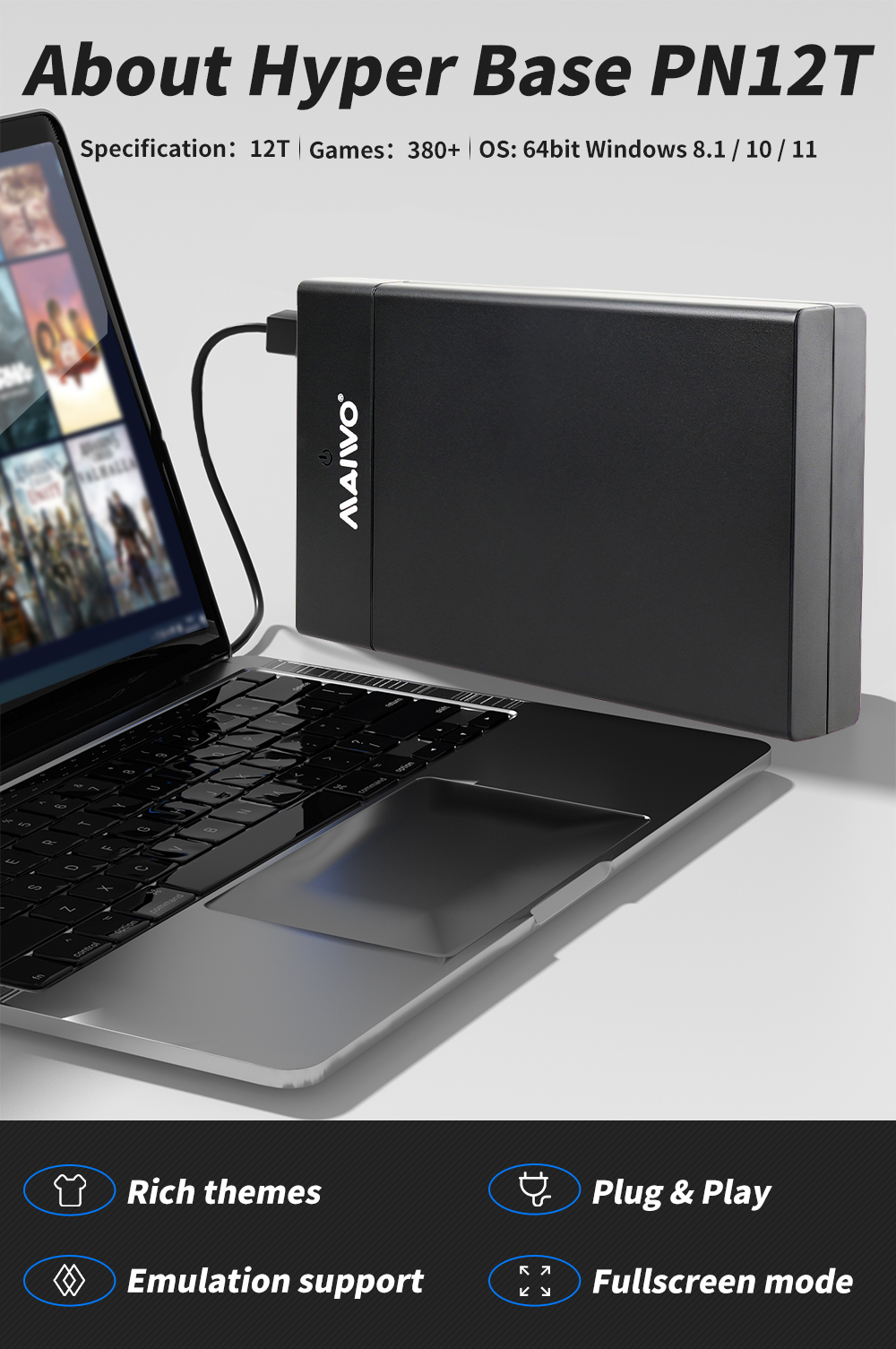 Playnite System Portable 12TB  - Pc Gaming Aaa のレビューと価格
