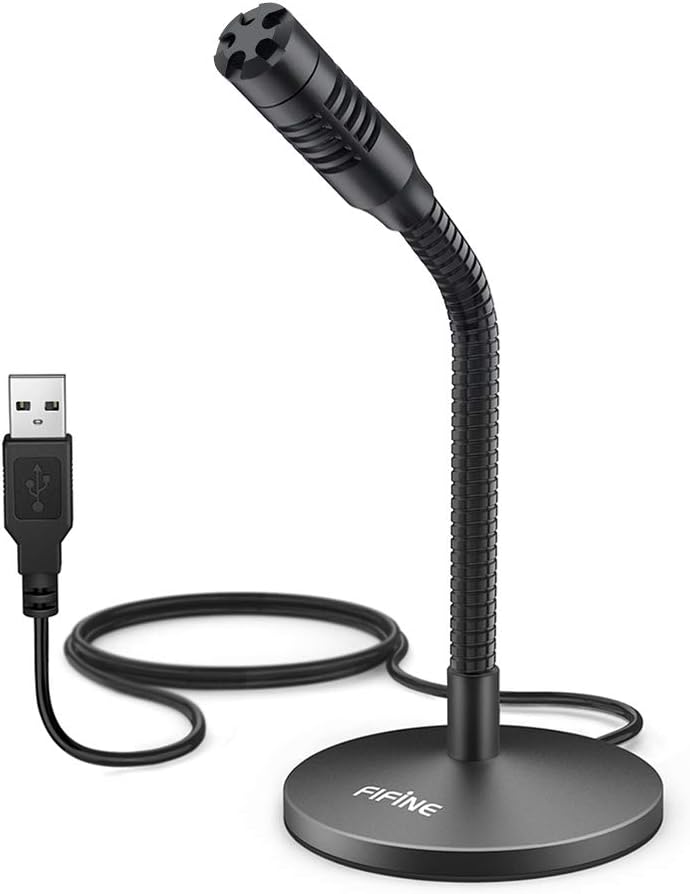 FIFINE Mini Gooseneck USB Micr - Pc Gaming Discord のレビューと価格