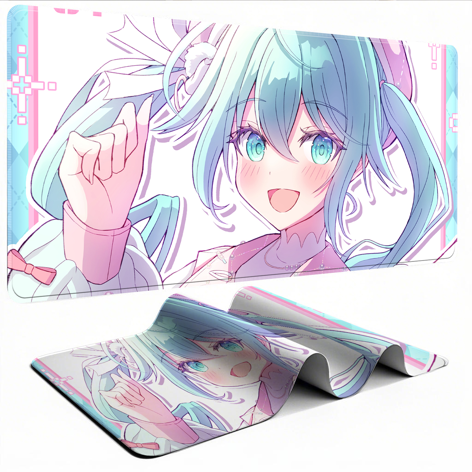 Anime Gaming Mouse Mat Hatsune - Pc Gaming Hatsune Miku のレビューと価格