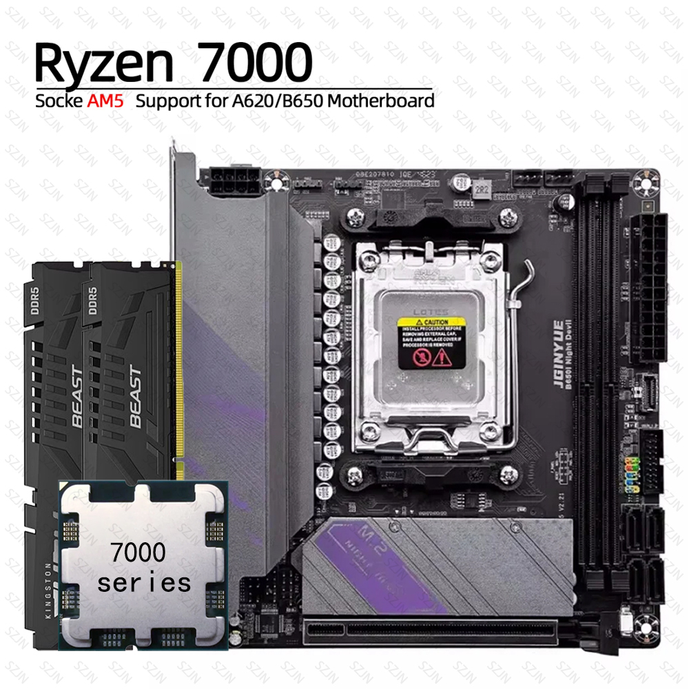 JGINYUE B650 ITX Motherboard S - Pc Gaming Amd Ryzen 5 のレビューと価格