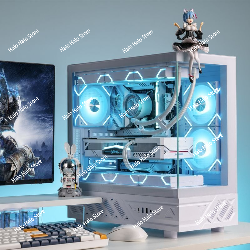 White Seaview ATX PC Case Temp - Pc Gaming White のレビューと価格
