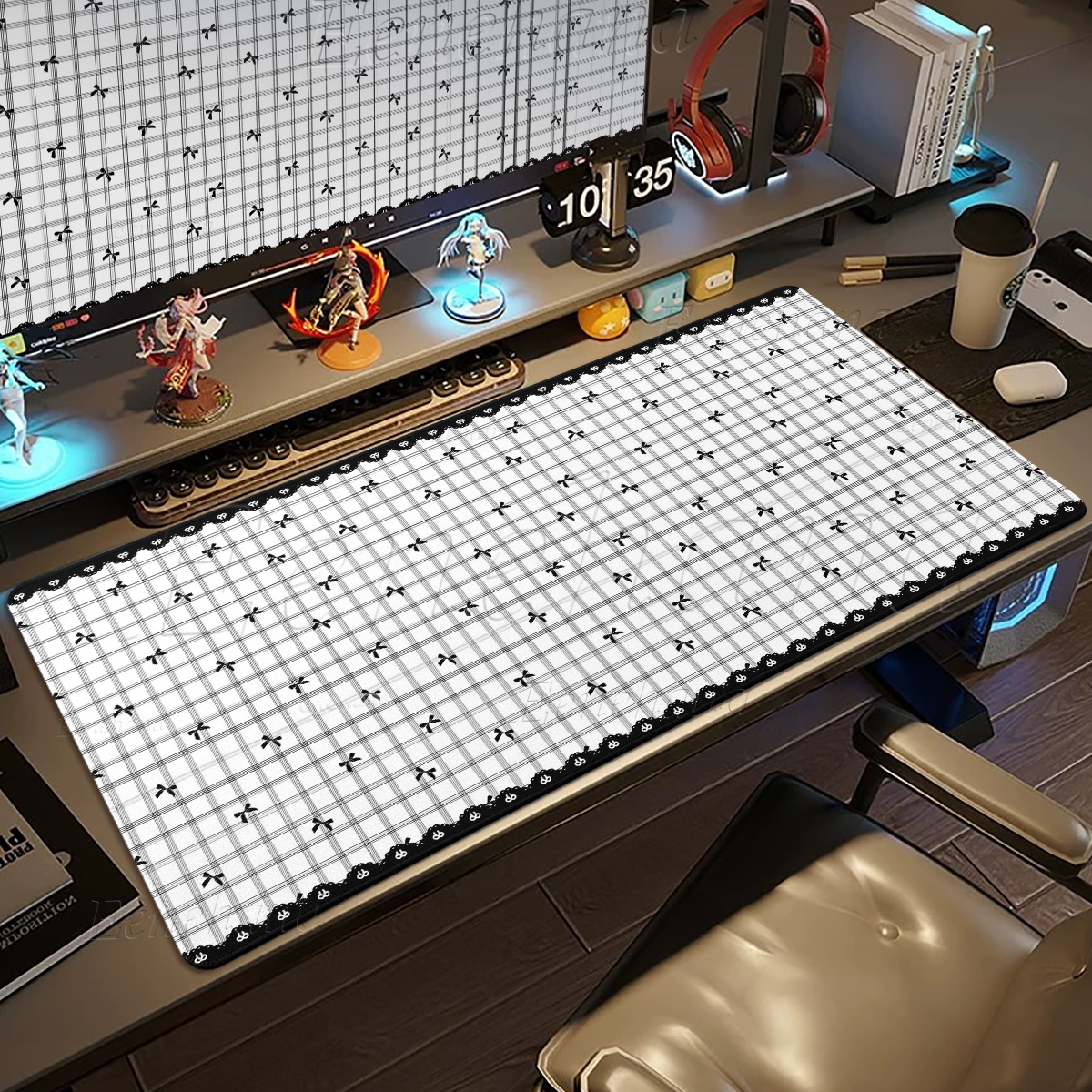 Mouse Pad Ins Large Gaming Bow - Pc Gaming White のレビューと価格