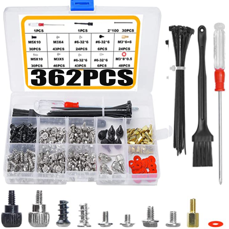 ELECTRAPICK 362pcs Computer Sc - Pc Case Fan のレビューと価格