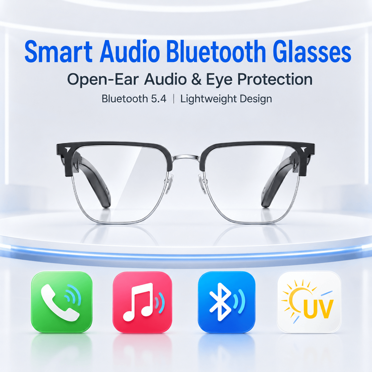 AIMB V2 Smart Bluetooth Glasse - Gaming Glasses Blue Light のレビューと価格