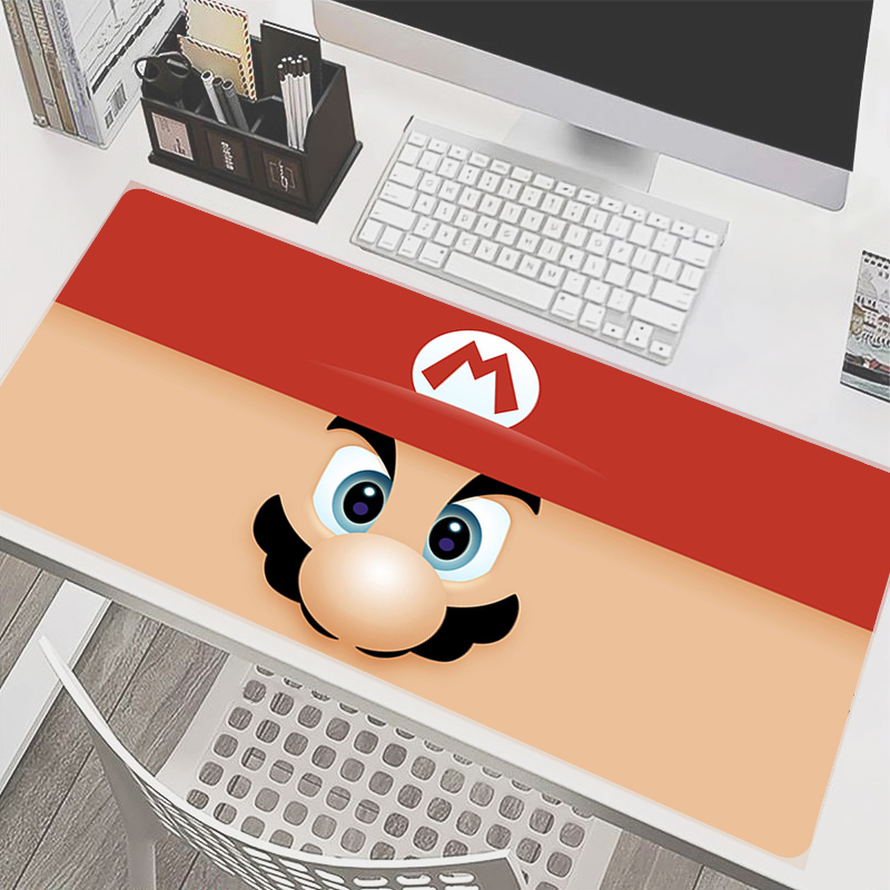 90x40cm Mouse Pad M-Mario Anim - Pc Gaming White のレビューと価格
