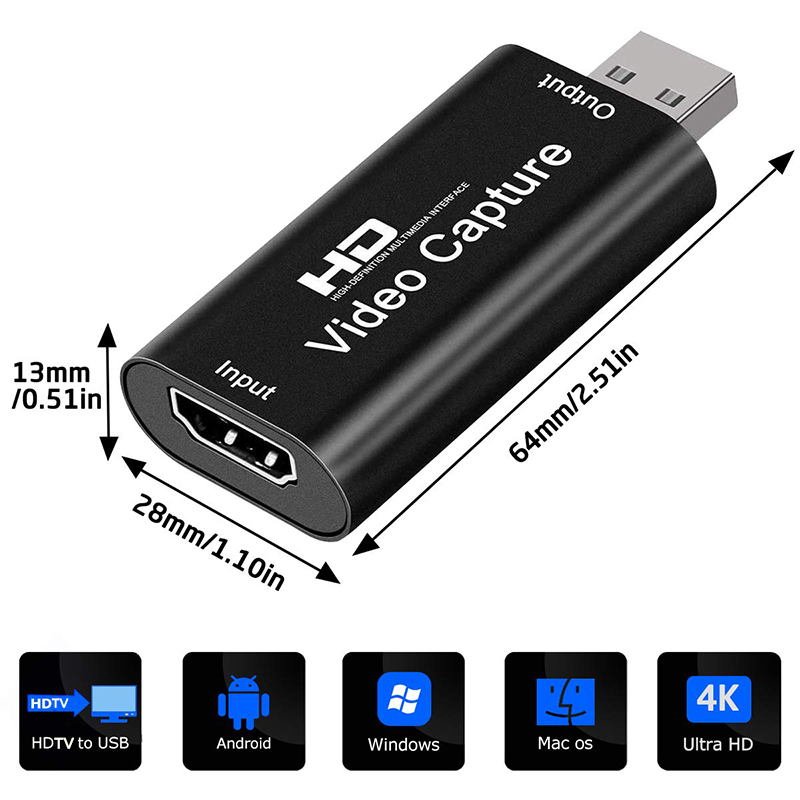 USB 2.0 Video Capture Card HD  - Capture Card Hdmi のレビューと価格