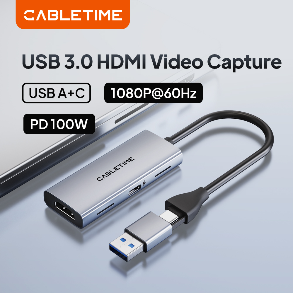 CABLETIME USB 3.0 HDMI Video C - Capture Card Hdmi のレビューと価格