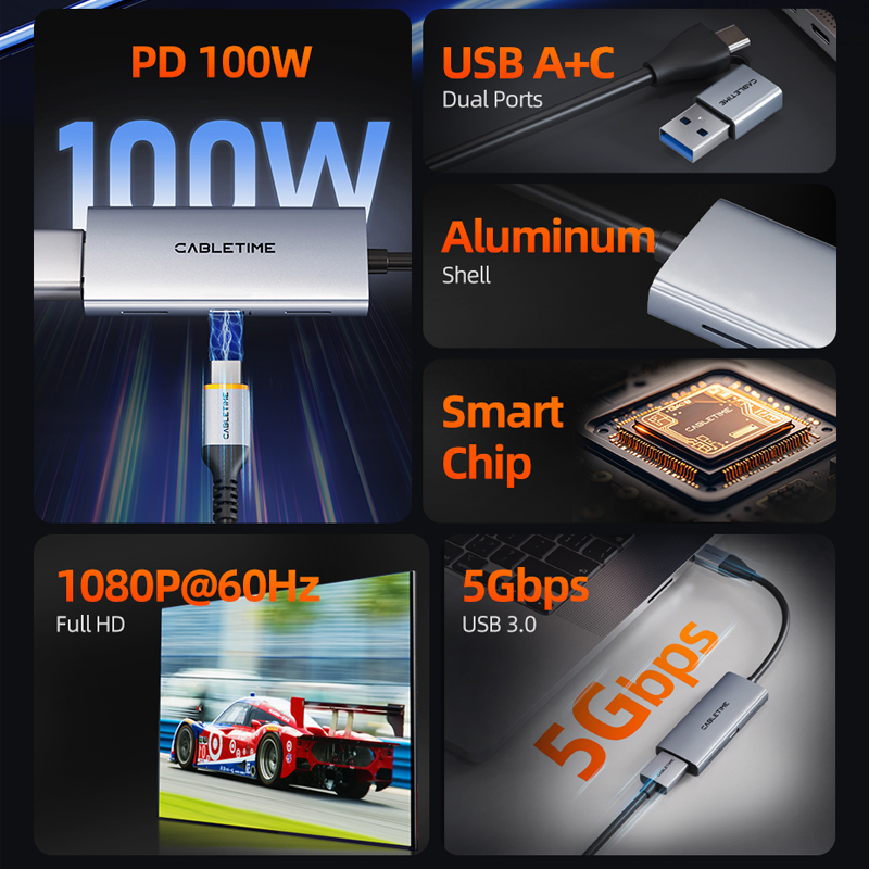 CABLETIME USB 3.0 HDMI Video C - Capture Card Hdmi のレビューと価格