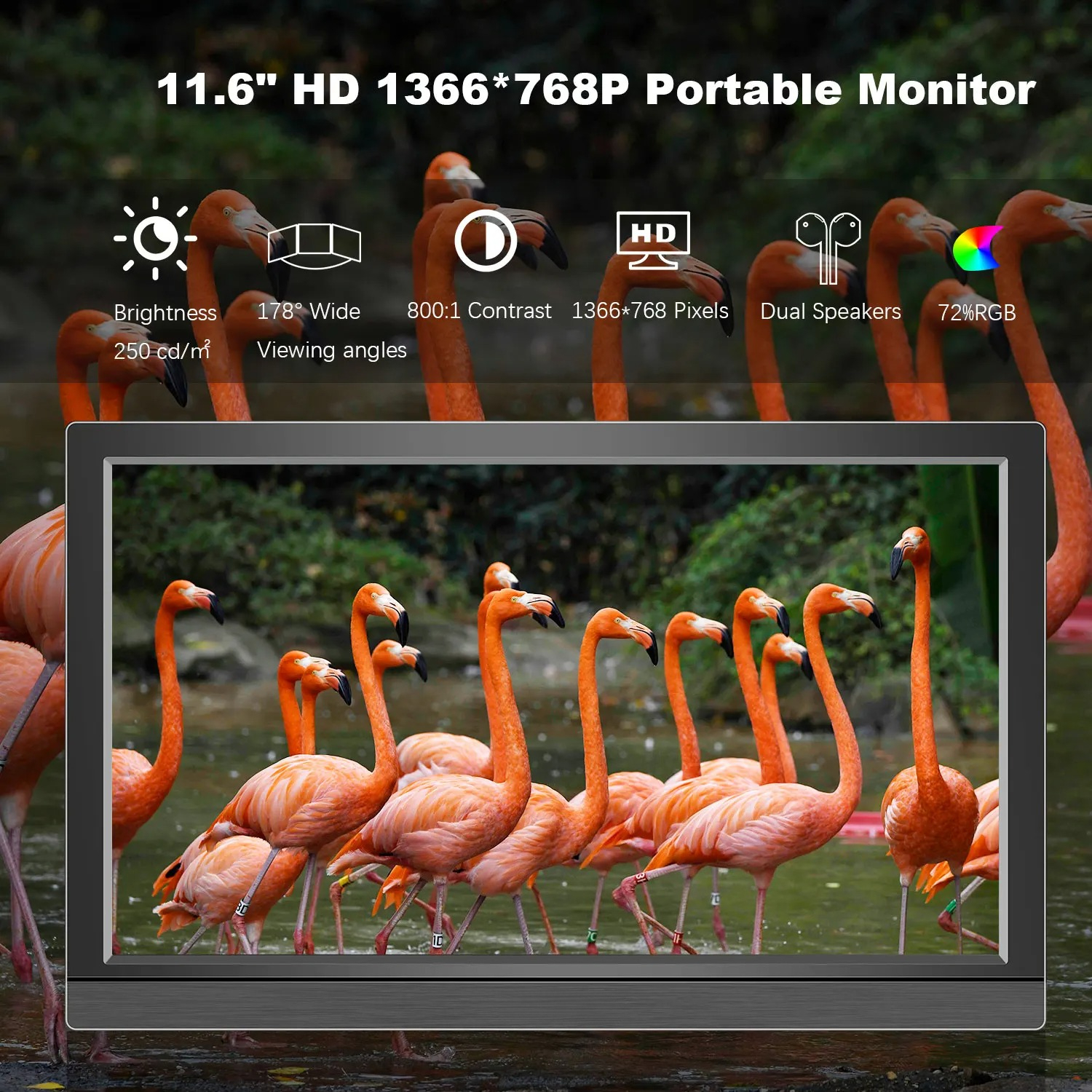 1366*768 11.6-inch Portable Mo - Pc Gaming On Android のレビューと価格