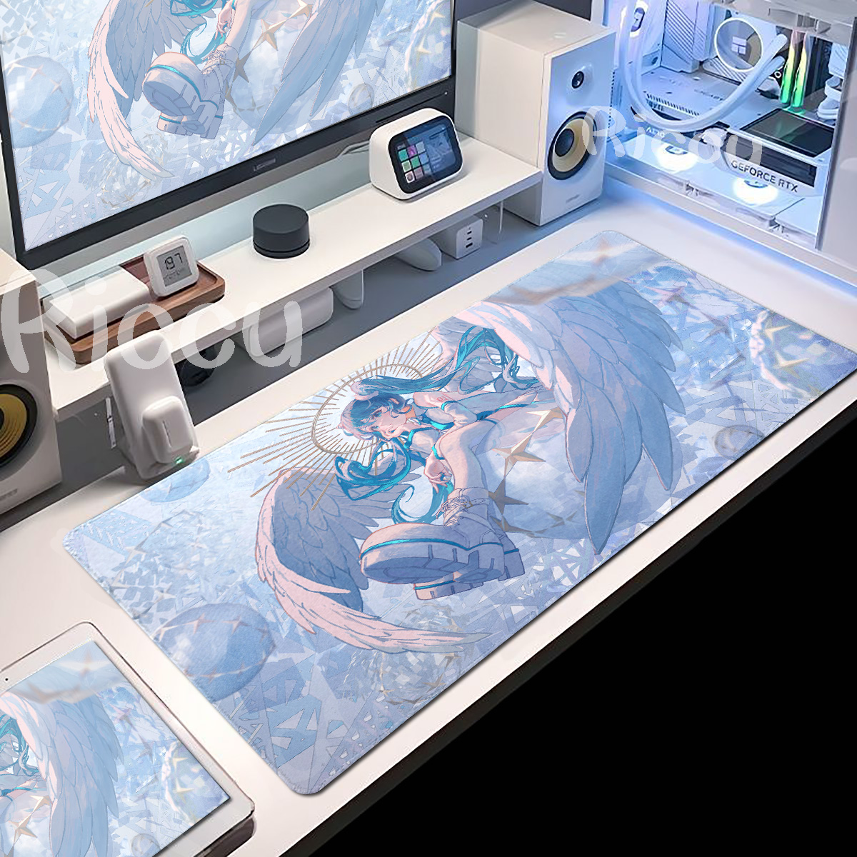 Large Gaming Mouse Pad Hatsune - Pc Gaming Hatsune Miku のレビューと価格
