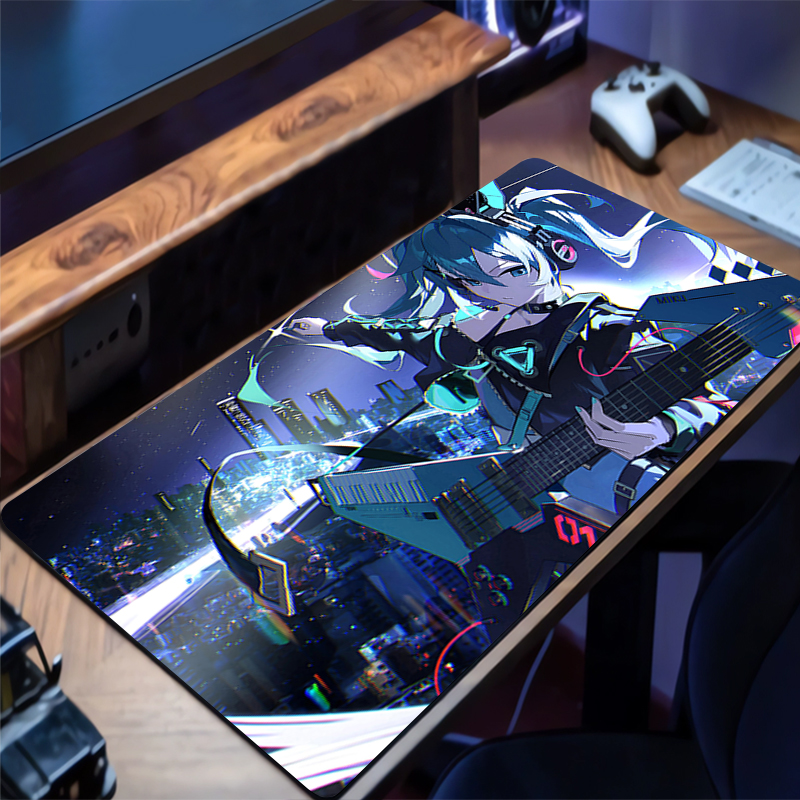 Mousepad Rubber Mouse Pad Gami - Pc Gaming Hatsune Miku のレビューと価格