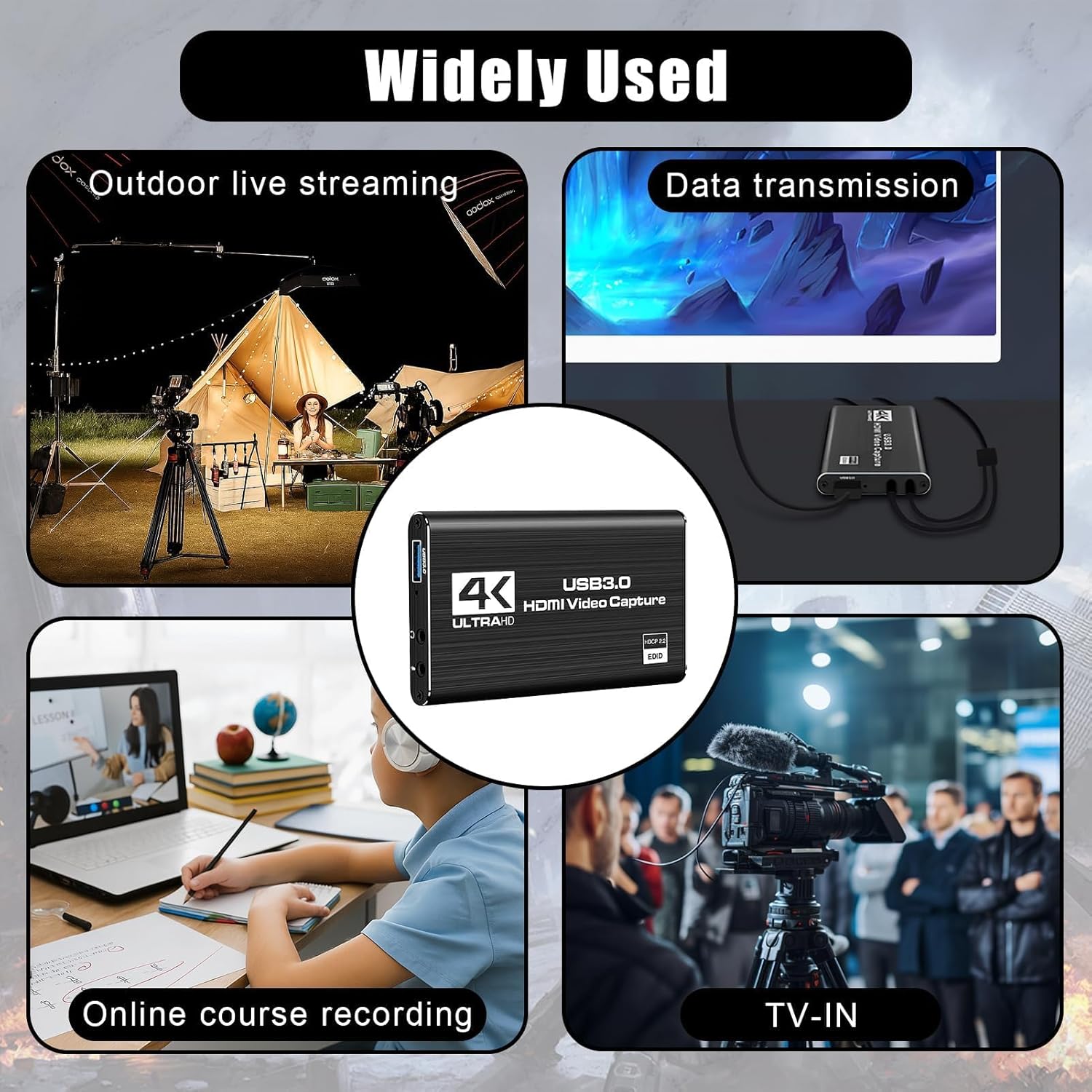 4K USB 3.0 Video Capture Card  - Capture Card Hdmi のレビューと価格