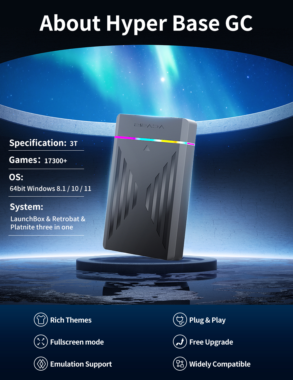 JMachen 3 System in 1 Gaming H - Pc Gaming Aaa のレビューと価格