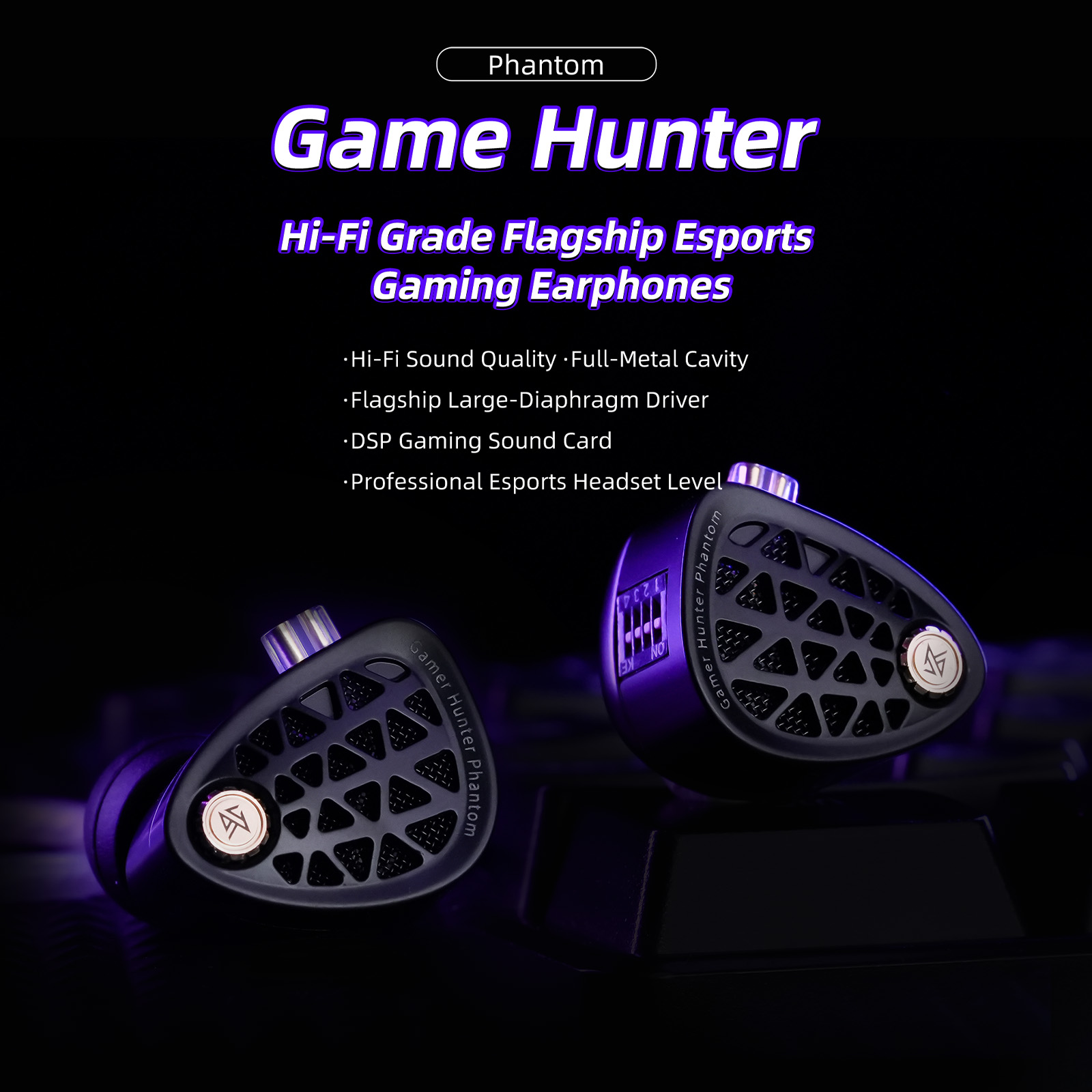 KZ Phantom HiFi Grade Flagship - Pc Gaming Earbuds のレビューと価格