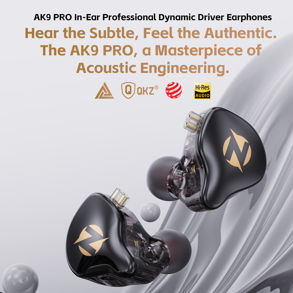 QKZ AK9 PRO In Ear Wired Earph - Pc Gaming Earbuds のレビューと価格