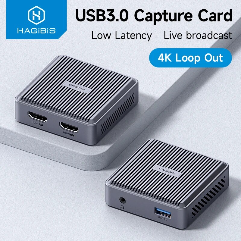 Hagibis 4K HDMI-Compatible Vid - Capture Card Hdmi のレビューと価格