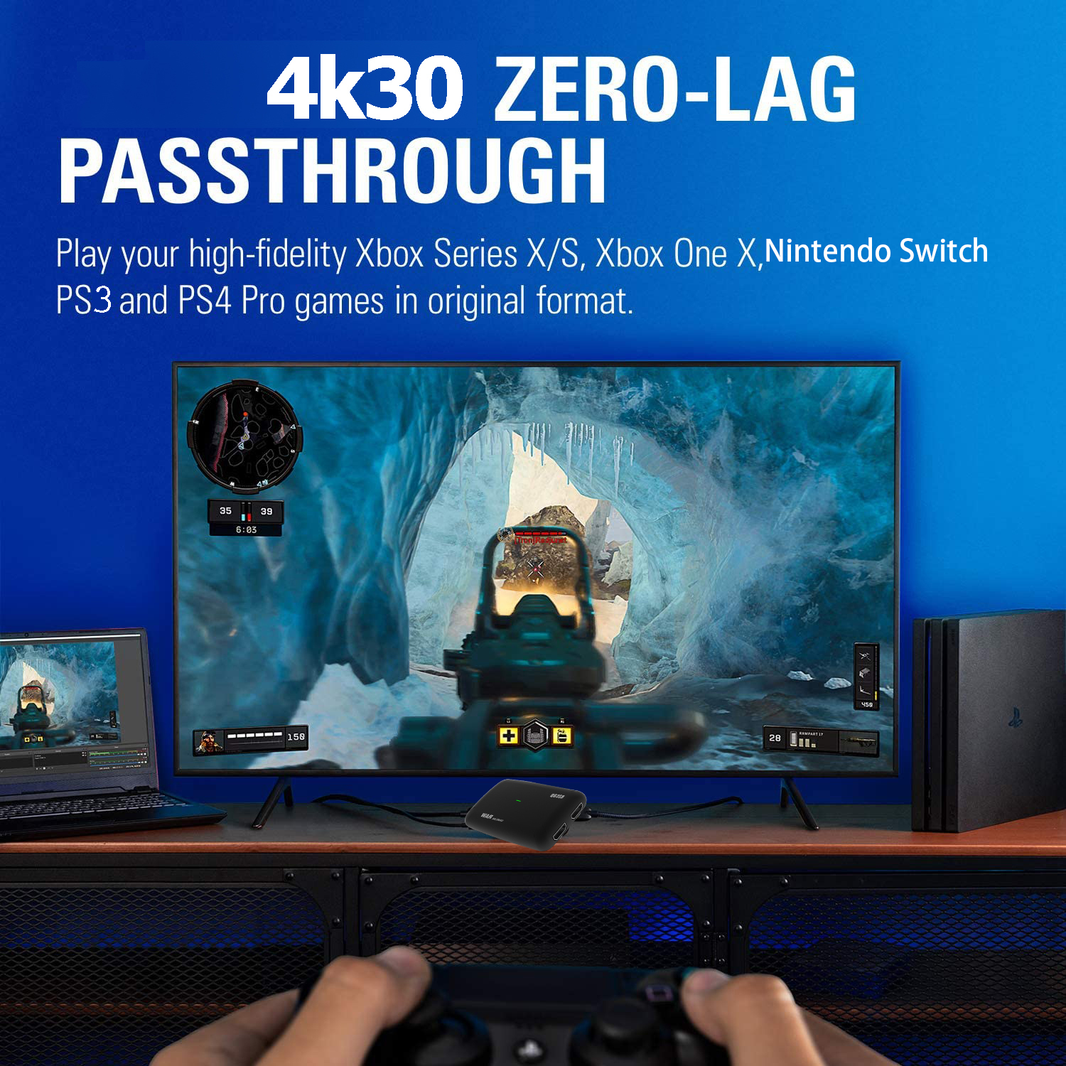 Y&H 4K30P 1080P 120HZ Video Ca - Capture Card Hdmi のレビューと価格