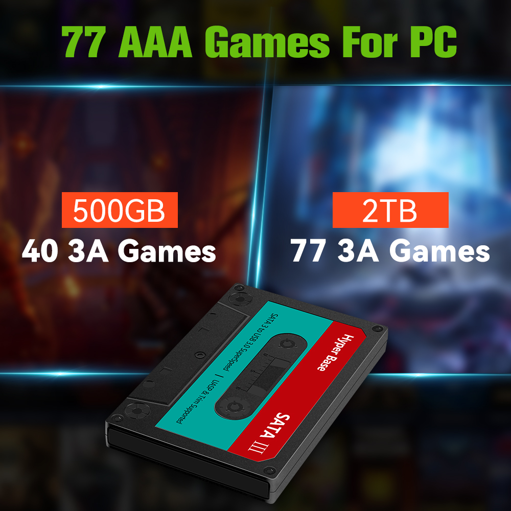 AAA Games Gaming Hard Drive Pl - Pc Gaming Aaa のレビューと価格