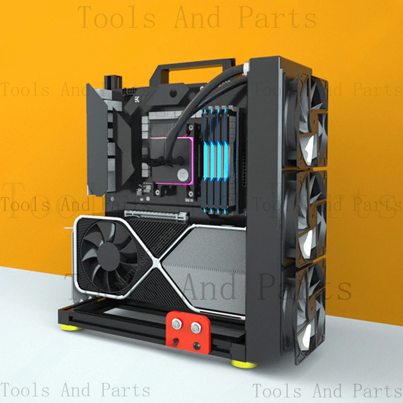 Open Air Computer Case Frame,  - Pc Gaming Test のレビューと価格