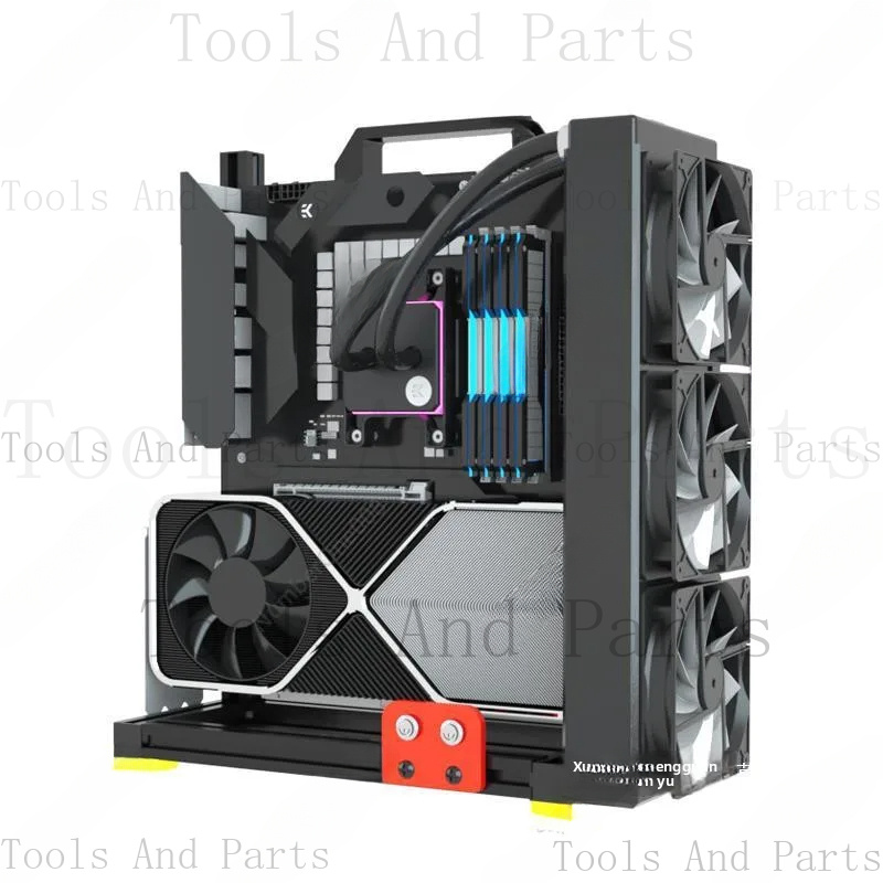 Open Air Computer Case Frame,  - Pc Gaming Test のレビューと価格