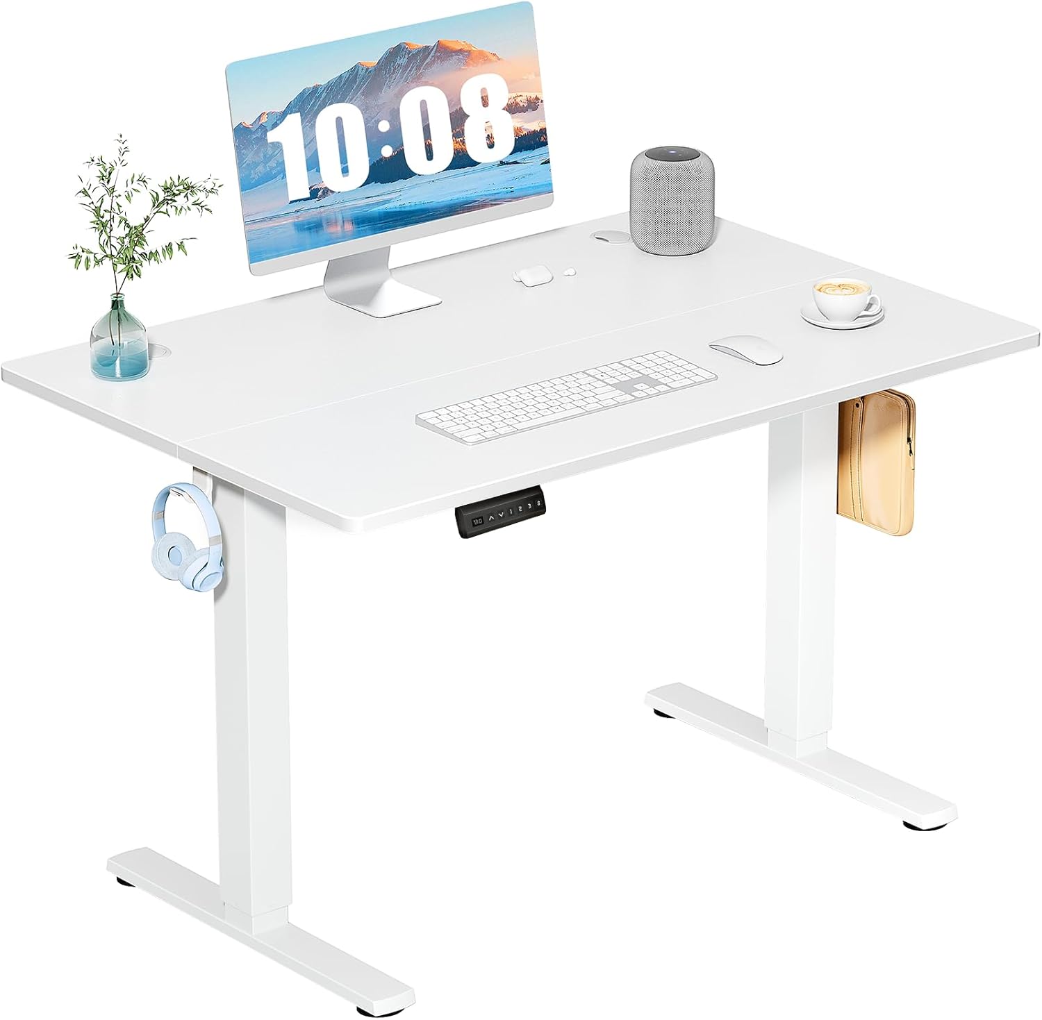 Electric Height Adjustable Sta - Pc Gaming White のレビューと価格