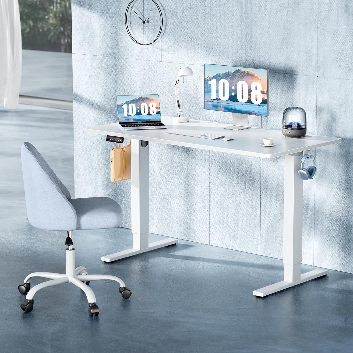 Electric Height Adjustable Sta - Pc Gaming White のレビューと価格