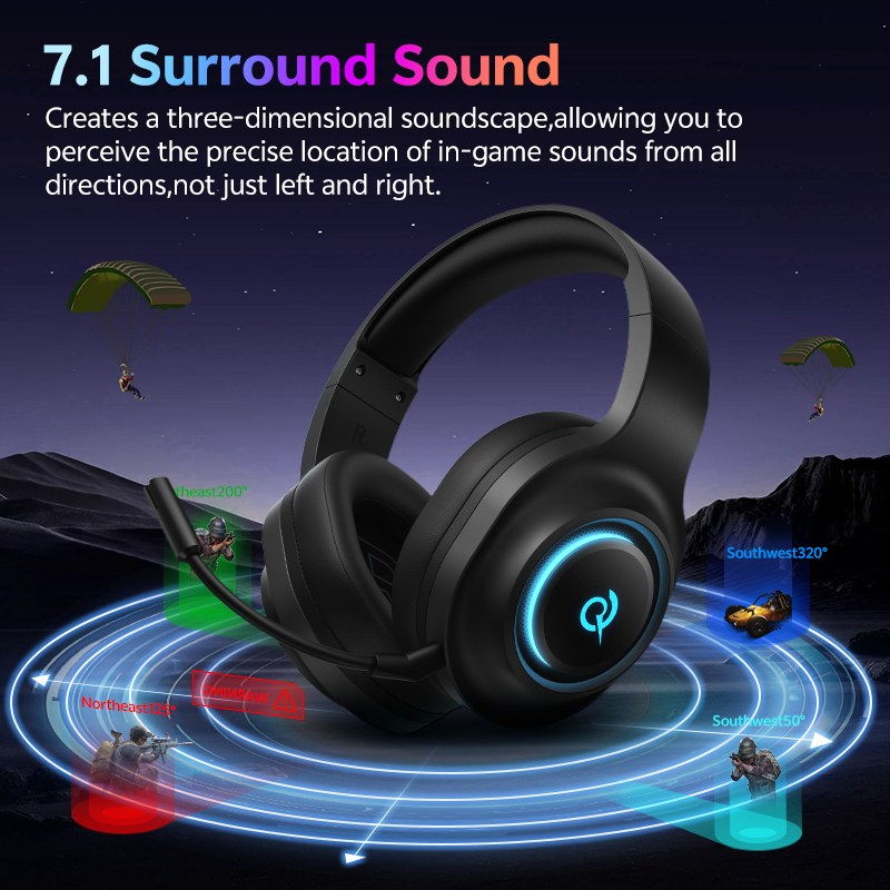 QCY Heroad V200 BH25H4GMA Gami - Pc Gaming Earbuds のレビューと価格