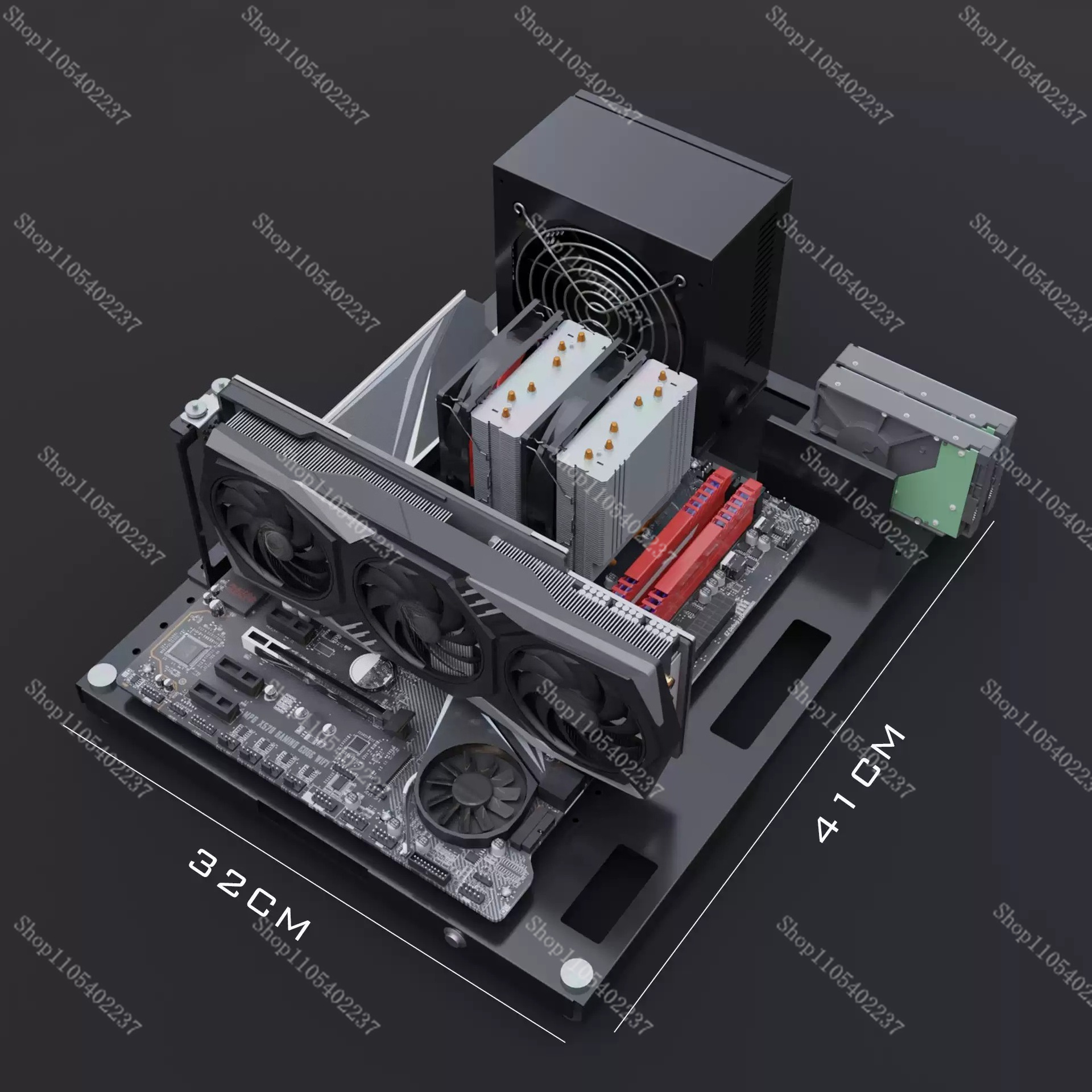 ATX MATX Open Frame PC Test Be - Pc Gaming Test のレビューと価格
