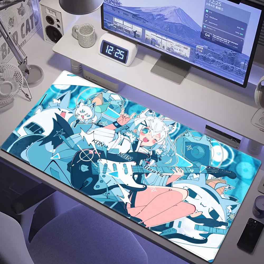 Shirakami Fubuki Mouse Pad Lap - Pc Gaming White のレビューと価格