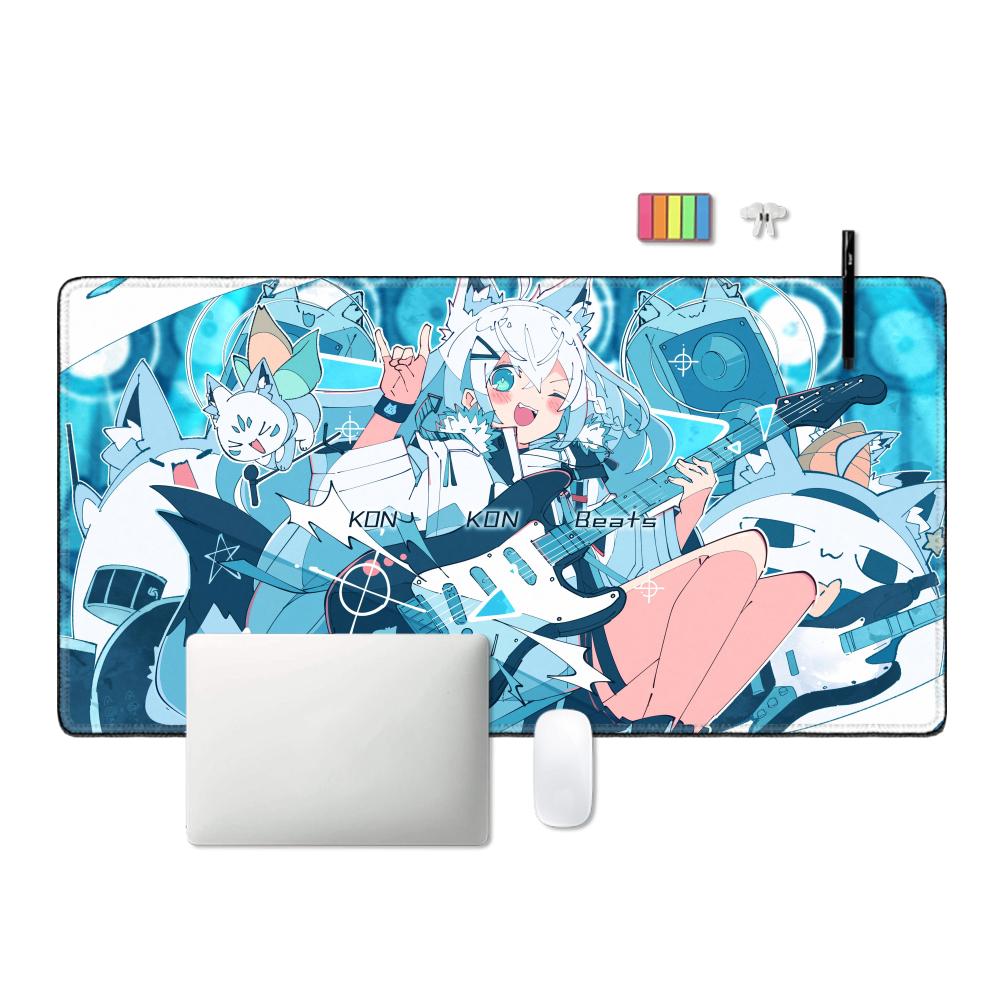 Shirakami Fubuki Mouse Pad Lap - Pc Gaming White のレビューと価格