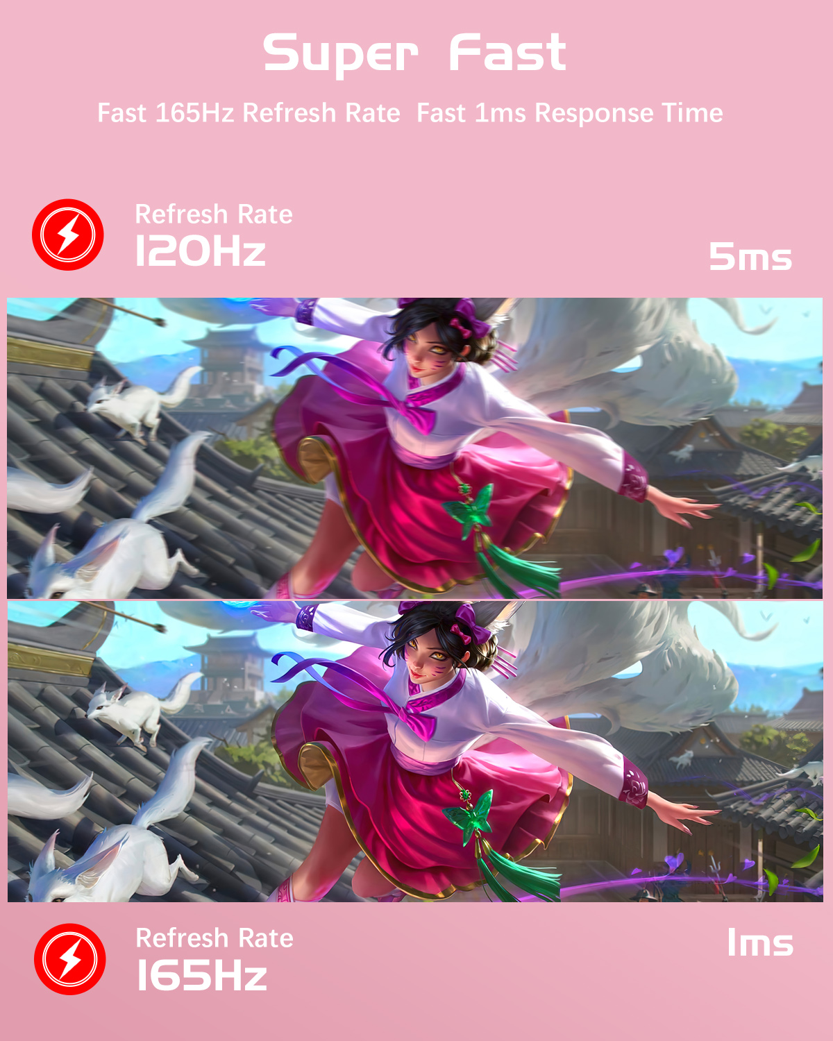 27inch Curved Pink Monitor QHD - Pc Gaming Test のレビューと価格
