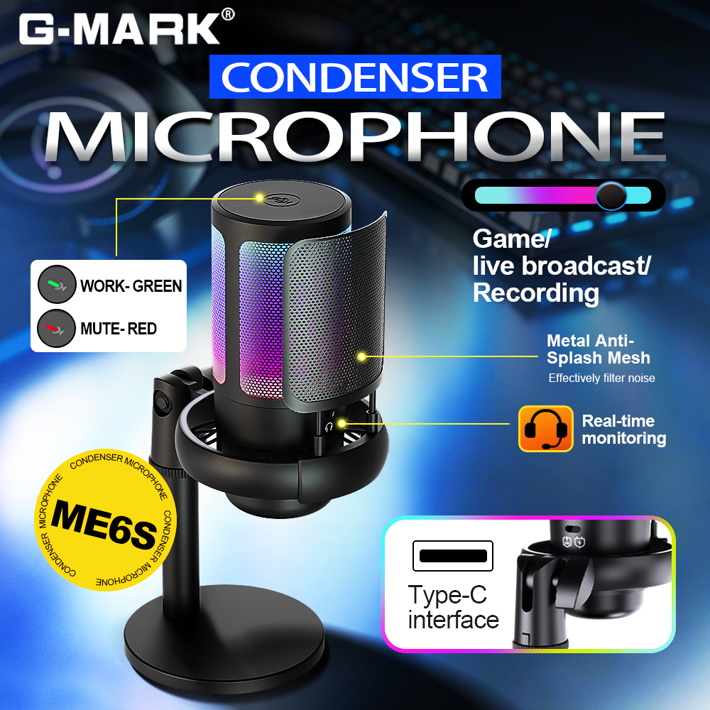 RGB USB Gaming Microphone for  - Pc Gaming Discord のレビューと価格
