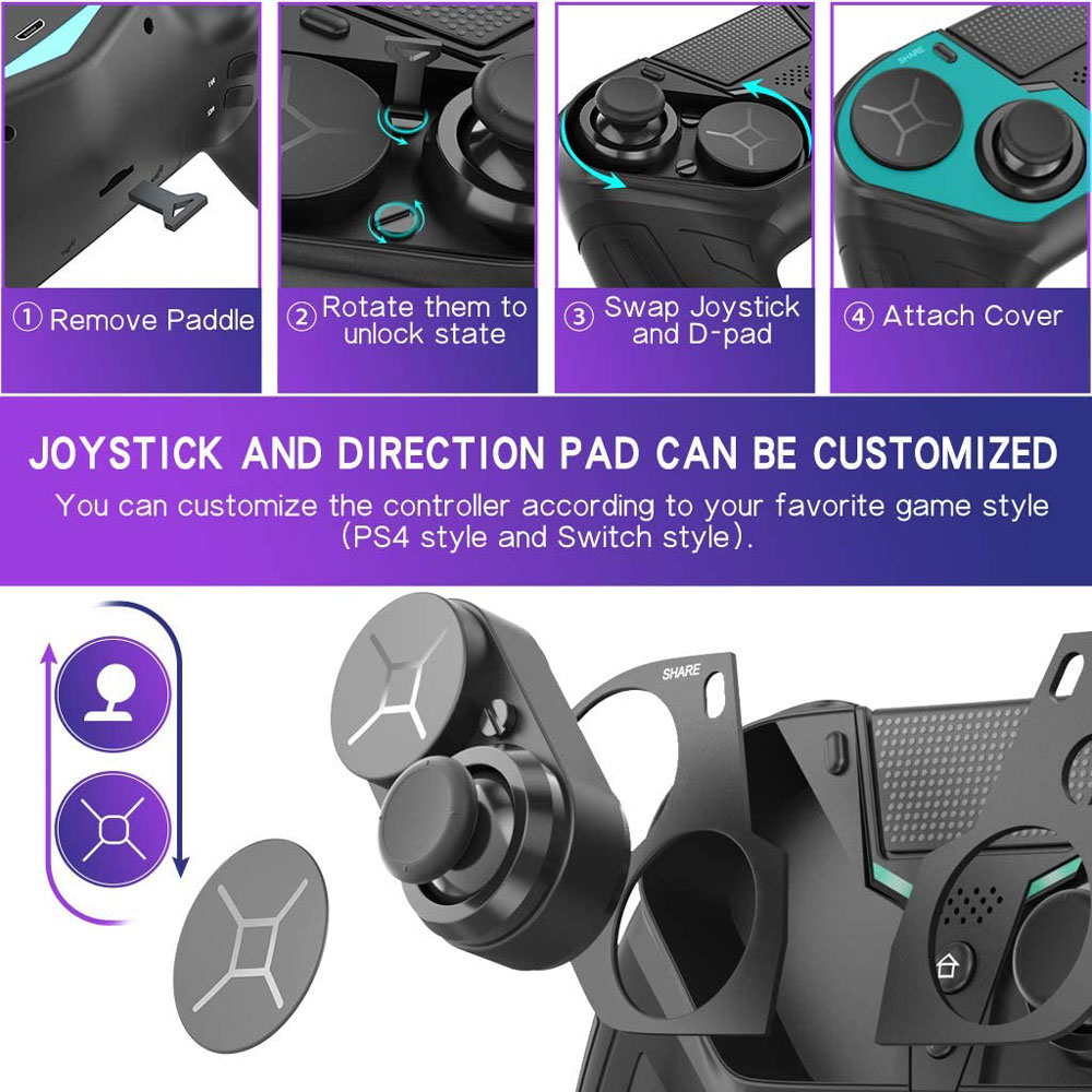 Controller For PS4 PS3 PS Play - Pc Gaming On Sale のレビューと価格