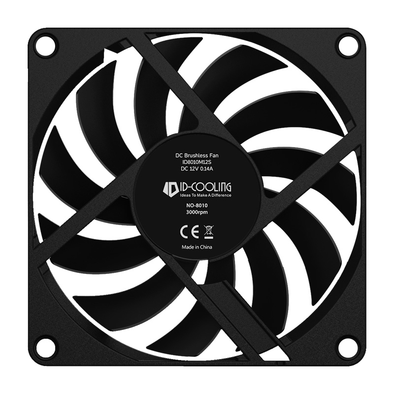ID-COOLING NO-8010-PWM Small 4 - Pc Case Fan のレビューと価格