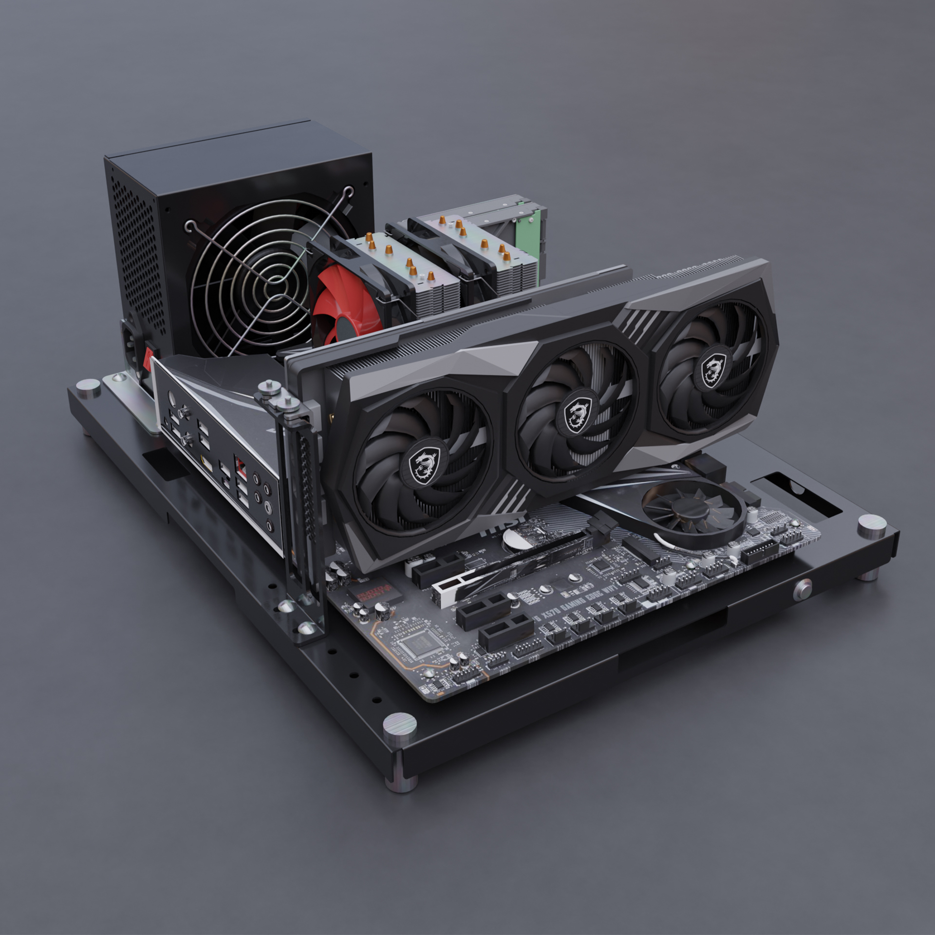 PC Test Bench Open Frame DIY G - Pc Gaming Test のレビューと価格