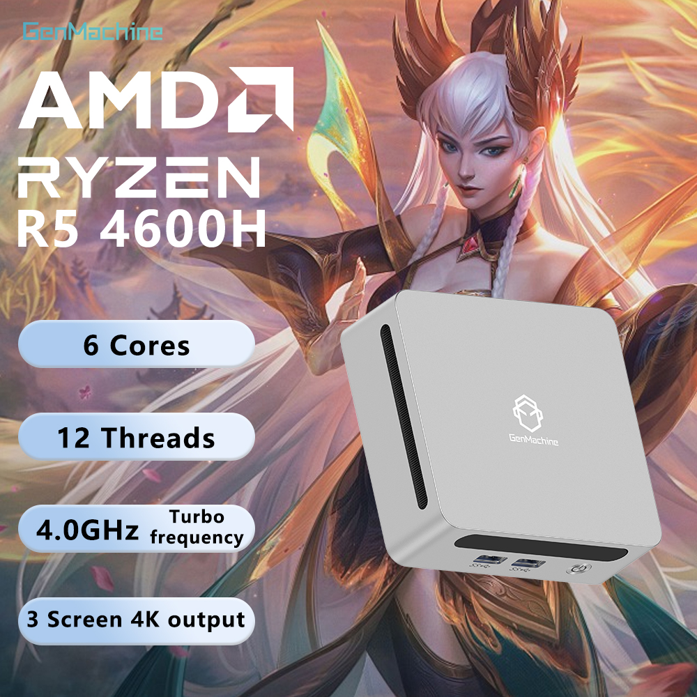 GenMachine AMD Ryzen 5 4600H 1 - Pc Gaming Amd Ryzen 5 のレビューと価格