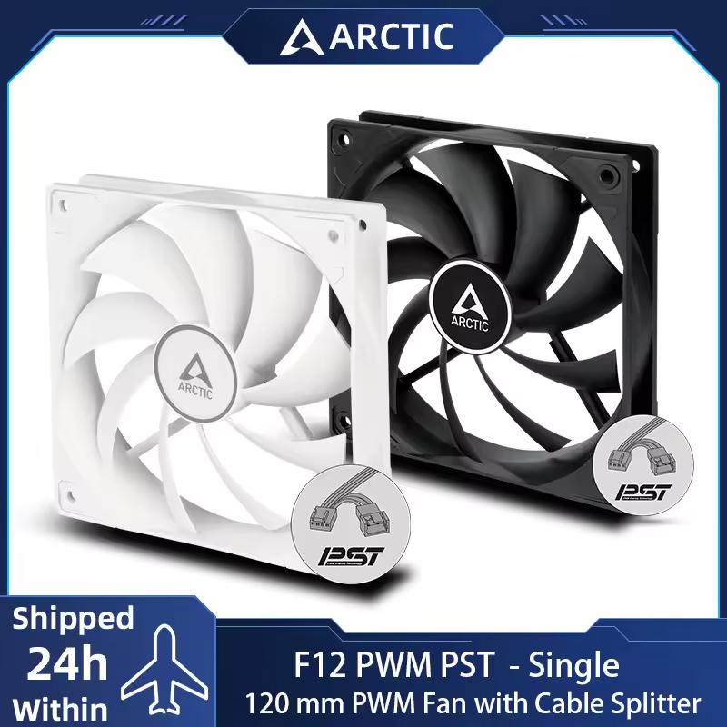 ARCTIC F12 PWM PST 120mm Fan,  - Pc Case Fan のレビューと価格